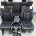 Jeep Wrangler Sahara leather seats