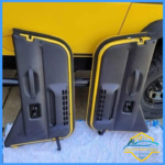 Jeep TJ half doors with upper windows.