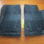OEM Jeep Wrangler JK Front Slush Mats Left & Right All Weather.