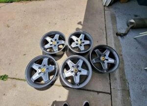 Set of 5 AEV Pintlers Wheels in grey

17x8.5 +10 offset in 5x5 (5x127) bolt pattern. Jeep Wrangler JKU.