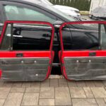 Jeep wrangler YJ Flame Red full doors