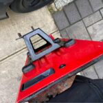 Jeep wrangler YJ Flame Red tailgate