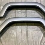 2007-2018 Jeep Wrangler JK Unlimited Rear Fender Panels / Pair / Billet Metallic