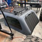 Jeep wrangler LJ Slant Hardtop with Roof rack