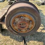 Jeep wrangler TJ Rear Axle. 4.10 gear ratio